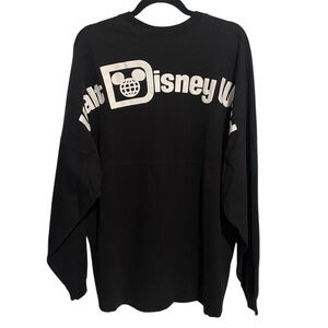Walt Disney World Shirt Adult Large Spirit Jersey Disney Parks Mens Womens Blk